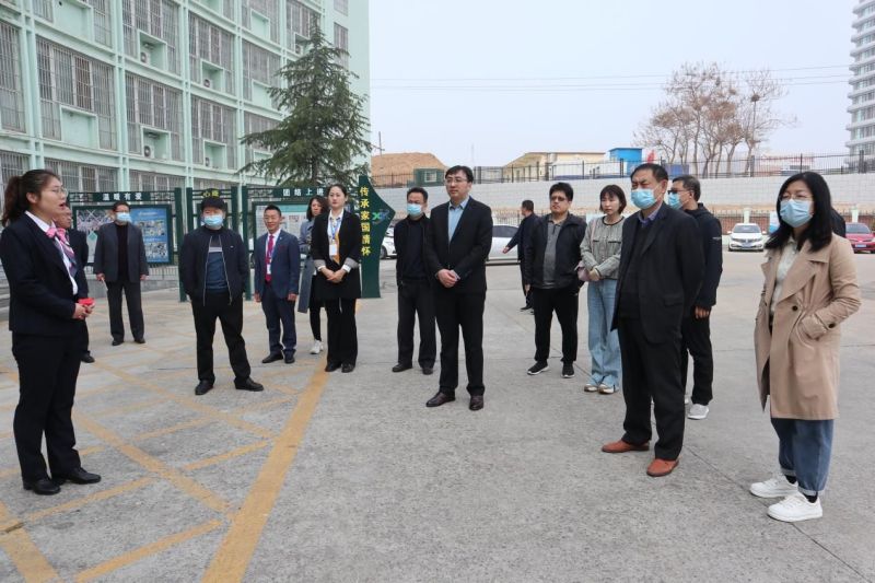 肥城市民政局来泰安天辰娱乐医院参观调研  “精康融合行动”和社会救助基地建设工作