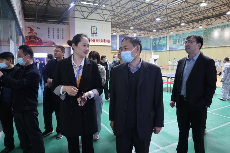 肥城市民政局来泰安天辰娱乐医院参观调研  “精康融合行动”和社会救助基地建设工作
