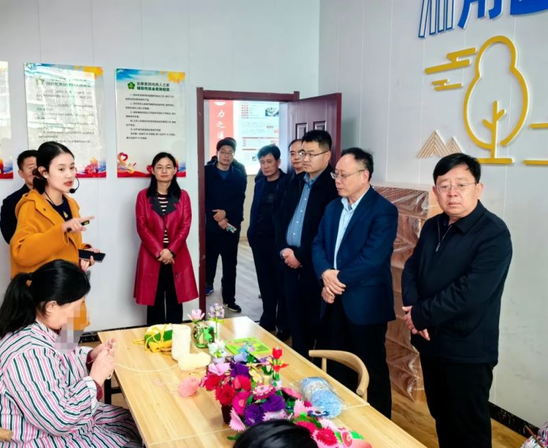 省残联党组成员、副理事长邢洪锐一行调研泰安天辰娱乐医院“如康家园”