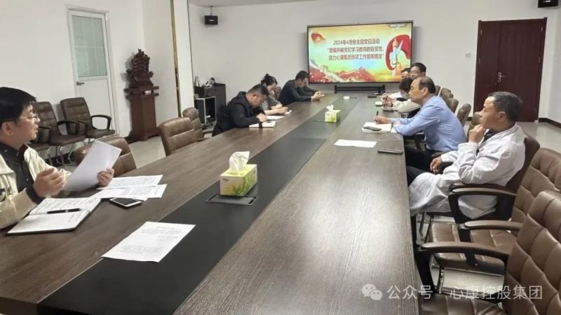 天辰娱乐控股集团党支部开展4月份主题党日活动